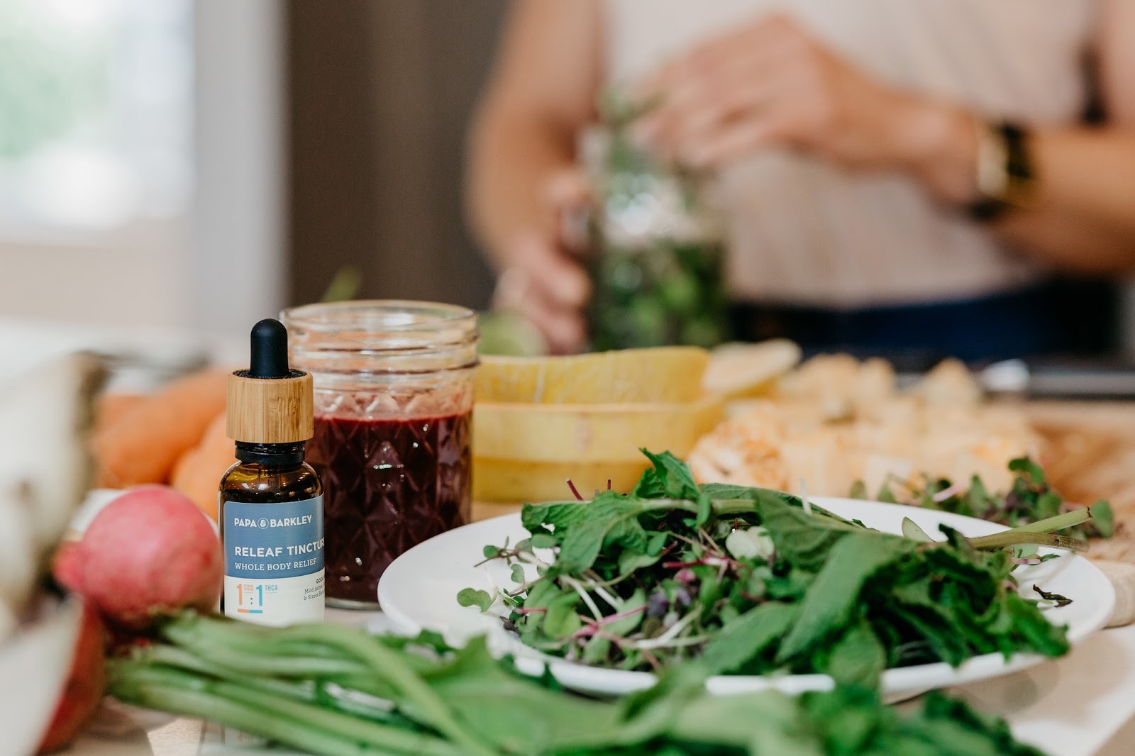 CBD Oil with Smoothies